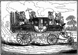 Mr. Gurney's New Steam Carriage 1827-12