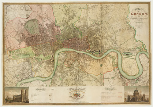 Greenwood's Map of London